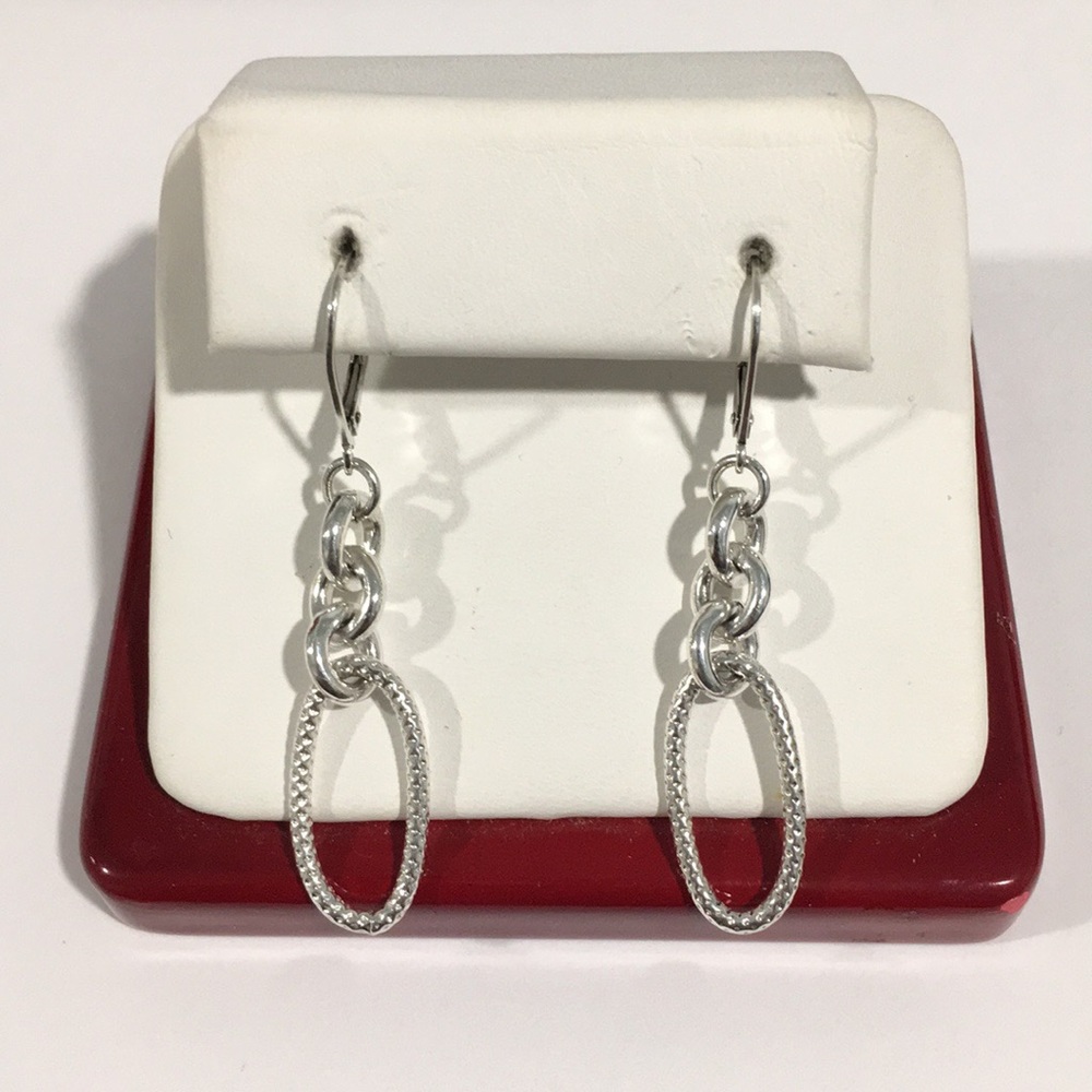 Sterling Silver Women's Dangling Earrings